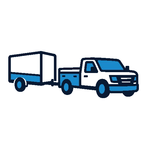 trailers support vehicles icon
